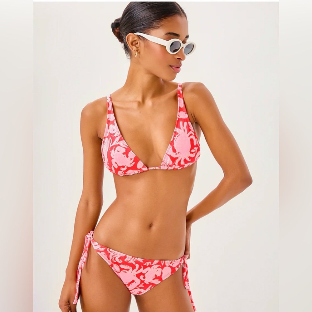 Lilly Pulitzer
CAMARA BIKINI BOTTOM, CANE CORAL CRAB COLLAB 14 NWT $78